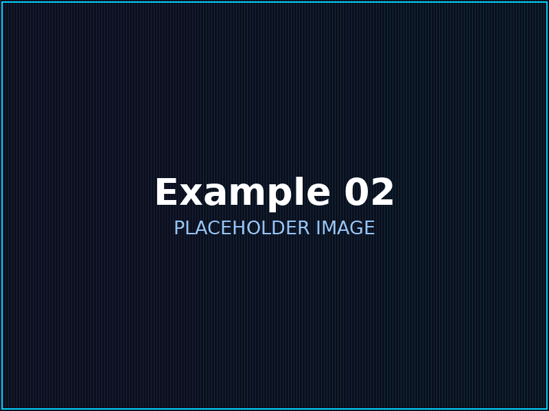 Example portfolio for an engineering professional